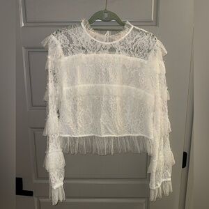 Anthropologie Lace Top